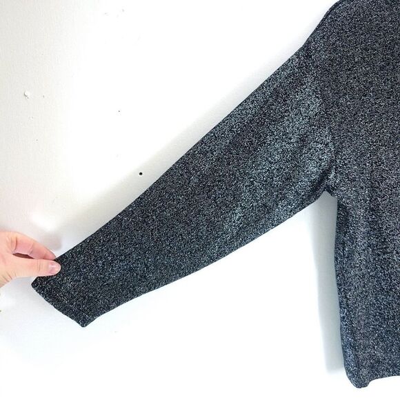 Vintage Silver Sparkly Sweater  - Picture 3 of 7
